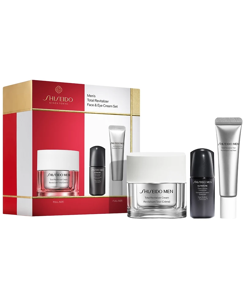 Shiseido 3-Pc. Men's Total Revitalizer Face & Eye Cream Set