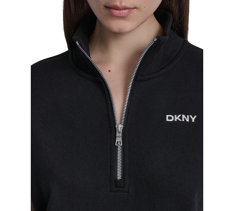 Dkny Sport Women's Regular-Fit Half Zip Sneaker Dress