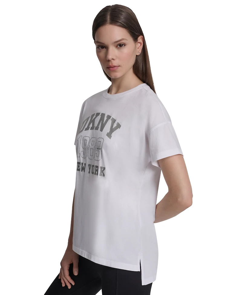 Dkny Sport Short-Sleeve New York 1989 Logo T-Shirt