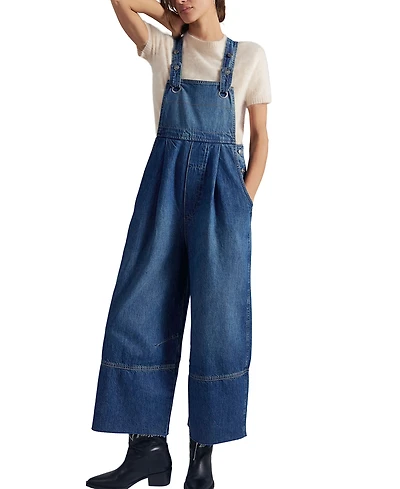 Free People Women's Relaxed Fit Rambler Overalls