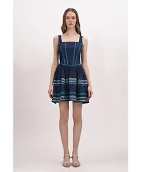 Celina Moon Women's Midnight Mini Dress