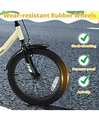 Mecale Kids Bike Sport Bicycle with Removable Training Wheels