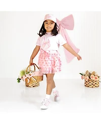 Sweet Wink Girls Coquette Easter Bunny Patch Baseball Hat
