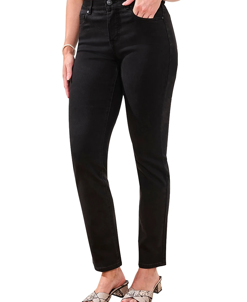 Tribal Women's Sophia Curvy Straight-Leg Jeans