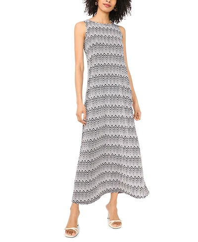 Vince Camuto Women's Sleeveless Crewneck Maxi Dress