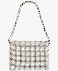 I.n.c. International Concepts Crystal and Imitation Mini Pearl Clutch Hanbag, Macy's Exclusive