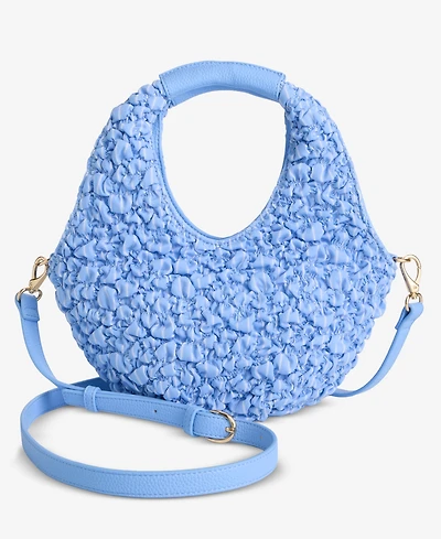 On 34th Alyii Ruched Stripe Top Handle, Macy's Exclusive