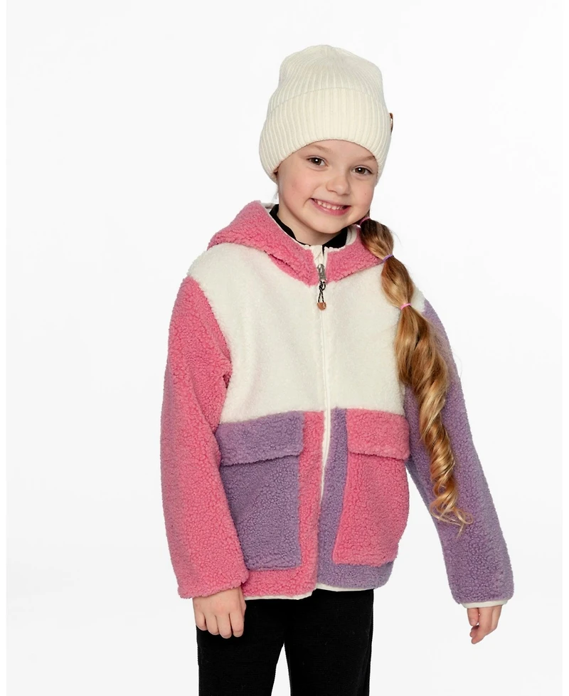 Deux par Deux Baby Girls Sherpa Jacket