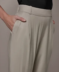 Donna Karan New York Women's Pleated Straight Pants