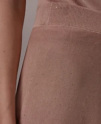 Donna Karan New York Women's Sequin Detail Midi Skirt