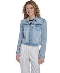 Nautica Jeans Women's Classic Denim Trucker Jacket