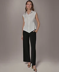 Donna Karan New York Petite Button-Front Shirt