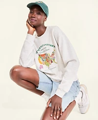 Macy's Flower Show Women's U.s. Map Sweatshirt, Exclusive