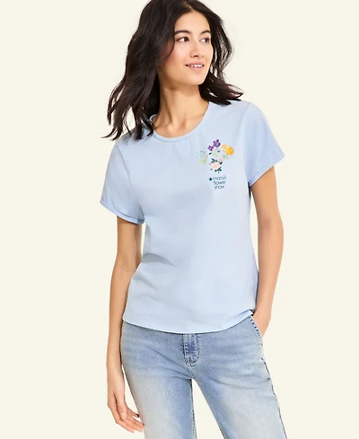Macy's Flower Show Women's Short-Sleeve State Flowers T-Shirt