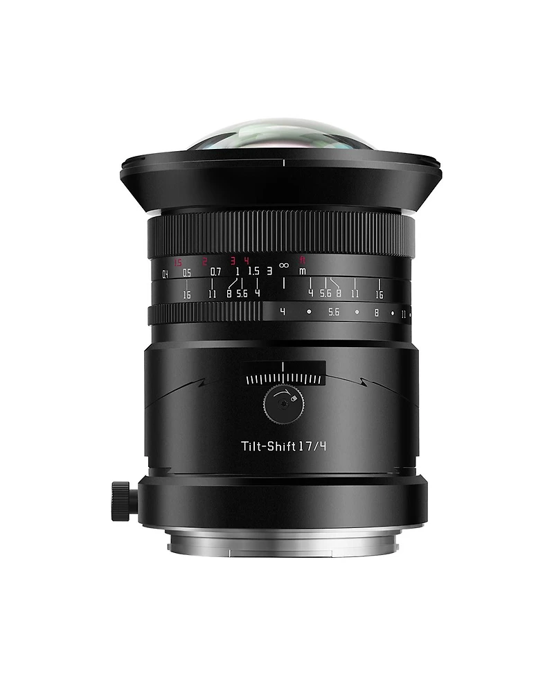TTArtisan 17mm f/4 Tilt Shift Lens for Fujifilm Gfx, Black