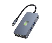 Risokeys Usb-c Hub Docking Station, 6-in-1, Usb 3.2 Gen2 10Gbps, 4K60HZ Hdmi,Applicable to Computers, laptops, and Tablets