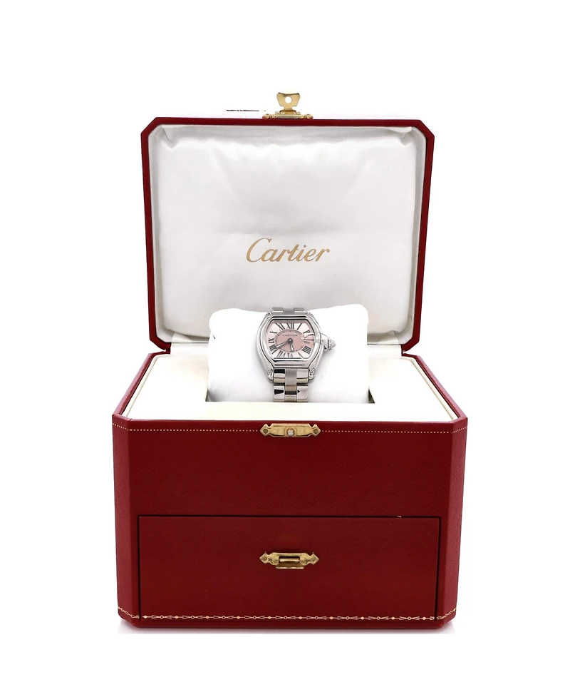 Pre-Owned Cartier Roadster Quartz Watch in Stainless Steel 31mm