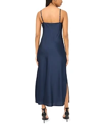 Msk Women's Sweetheart Neck Sweater Dress