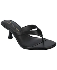 Journee Collection Women's Danielle Kitten Heel Flip Flop Sandals