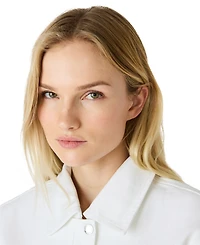 Steve Madden Women's Sloan Collared Zipper Jacket