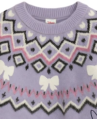 Kate Mack Girls' 2T-6X Stitch Fair Isle Sweater