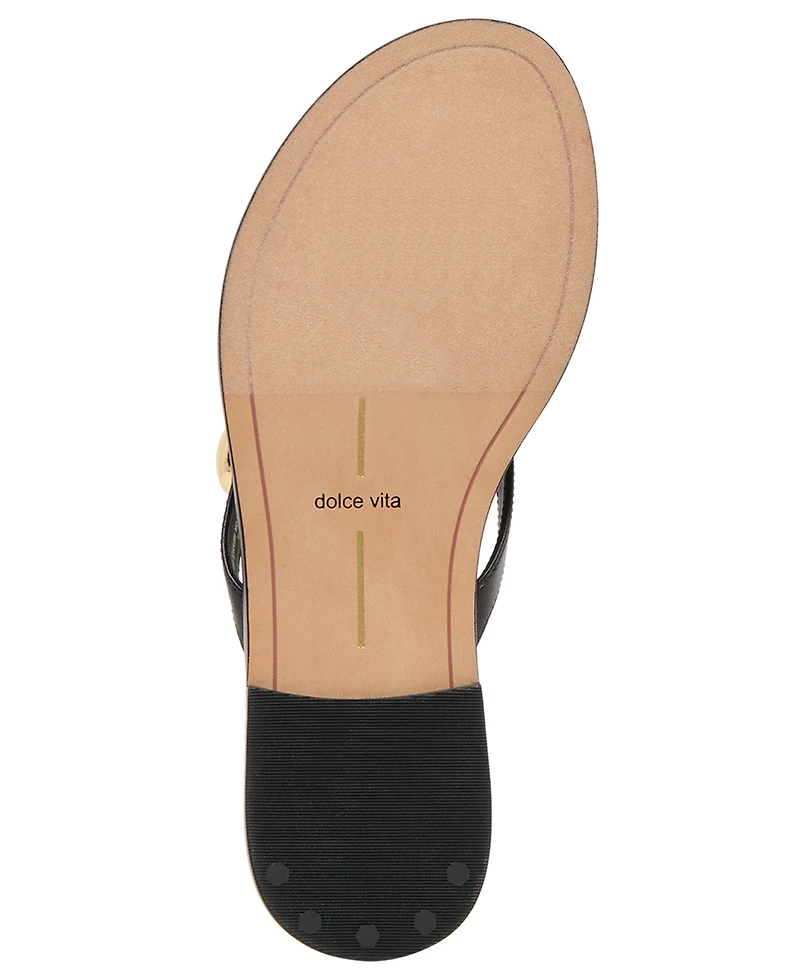 Dolce Vita Women's Juny Embellished Thong Flip-Flop Sandals