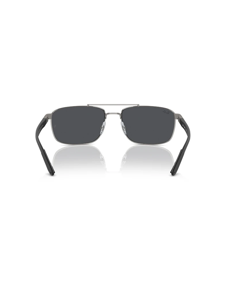 Ray-Ban Unisex Rectangle Sunglasses, RB3737