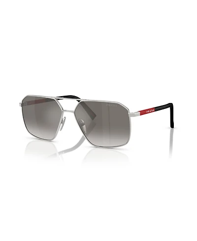 Prada Linea Rossa Men's Geometric Sunglasses, Ps A50S