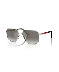 Prada Linea Rossa Men's Geometric Sunglasses, Ps A50S
