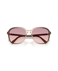 Miu Miu Women's Rectangle Sunglasses, Mu B01S