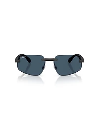 Ray-Ban Unisex Polarized Sunglasses, RB4475CH