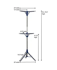 Household Essentials 2 Tier Tripod Clothes Drying Rack