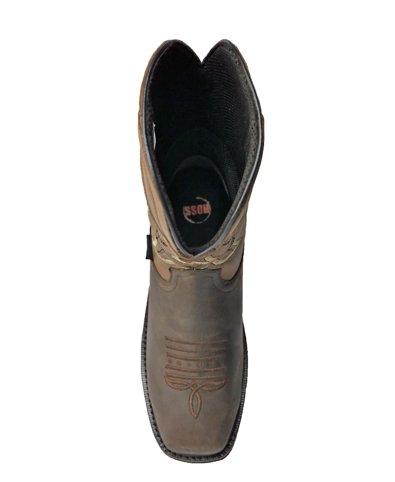Hoss Boot Company Men's Showdown 11 Inch Western Composite Toe Work