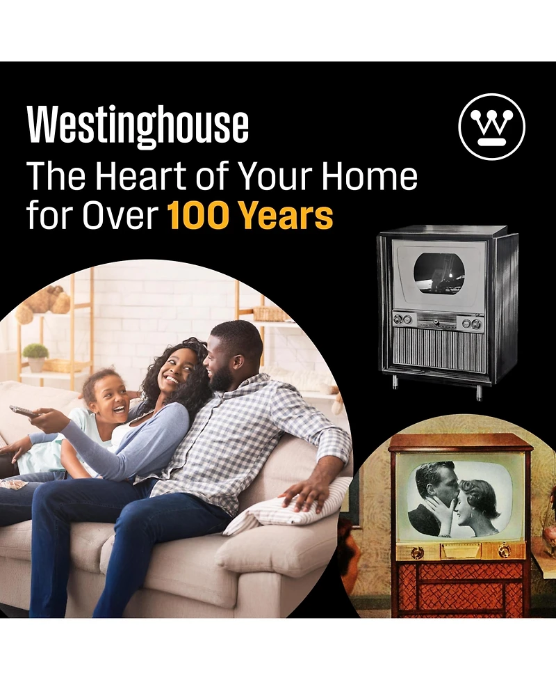 Westinghouse 50" Roku Tv, 4K Uhd smart television with Wi-Fi, Bluetooth, mobile app support, flat screen, Apple AirPlay, Alexa and Google Assistant Tv