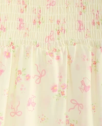 Grayson Threads Kids, The Label Girls' S-xl Peanuts Snoopy Ditsy Smocked Skort Dress