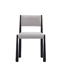 Lennor Boucle Upholstered Dining Side Chairs, Set of 2