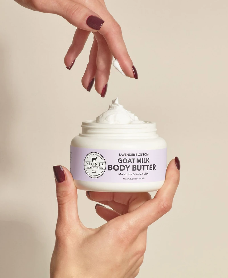 Dionis Lavender Blossom Goat Milk Body Butter, 8.5 oz.