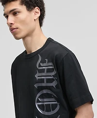 Mode of One Men's Cotton Metallic-Graphic Relaxed T-Shirt, Macy's Exclusive