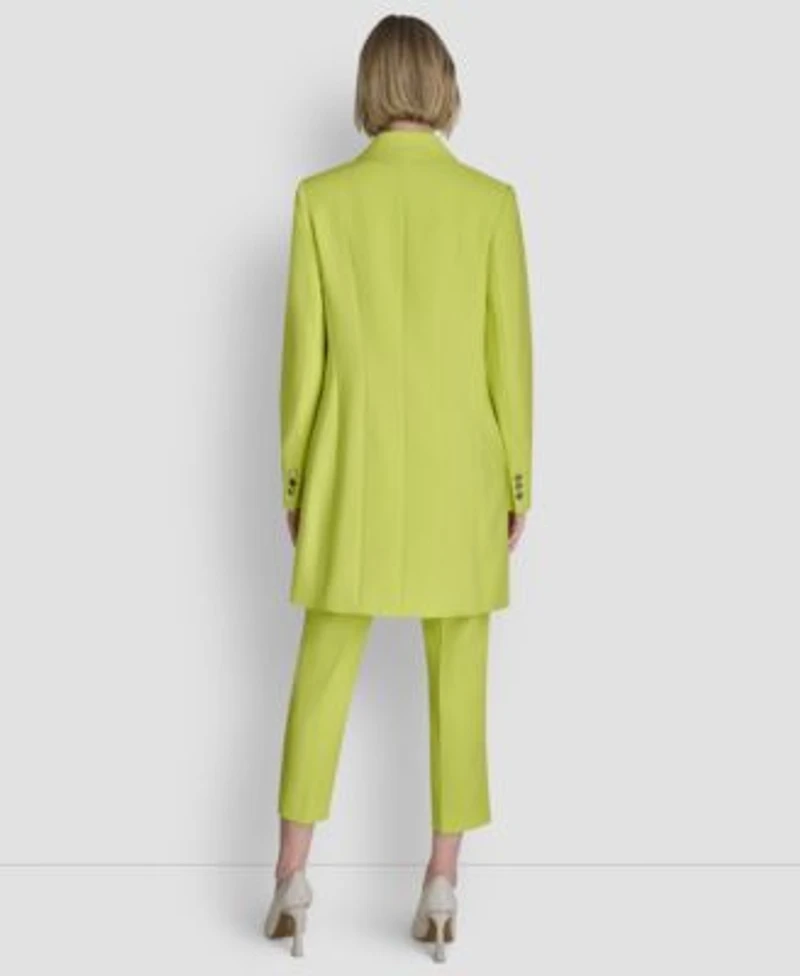 Dkny Womens Topper Jacket Pull On Ankle Pant