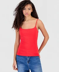 Hippie Rose Juniors' Scoop-Neck Bra-Free Cami