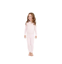 Motette Baby Girls Ballet Stripe Pajama Set