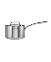 Tramontina Utsava Tri-Ply Clad Stainless Steel 2.2-Quart Covered Saucepan