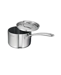 Tramontina Utsava Tri-Ply Clad Stainless Steel 2.2-Quart Covered Saucepan