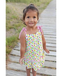 Florence Eiseman Big Girls Printed Seersucker Dress With Fruit