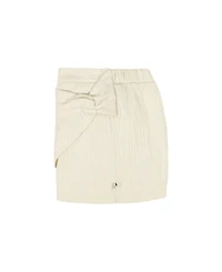 Calvin Klein Girls' 7-16 Elastic Waistband Wrap Skort