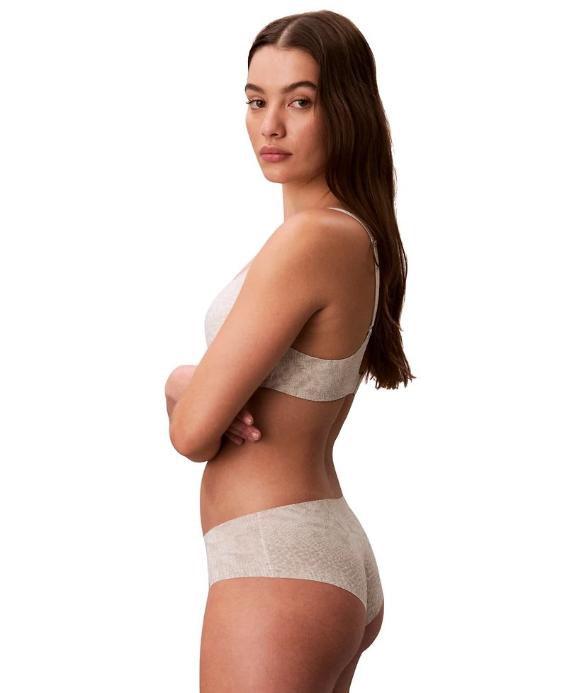 Calvin Klein Women's Invisibles Microfiber Stretch Hipster Underwear D3429