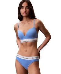 Calvin Klein Women's Ck Icon Cotton Modal Bikini Underwear QF8520