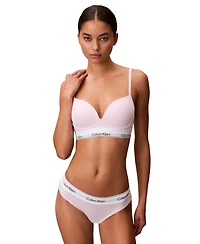 Calvin Klein Women's Ck Icon Cotton Modal Bikini Underwear QF8520