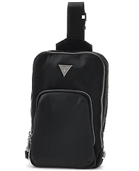 Guess Men's Berna Logo Detail Crossover Bag