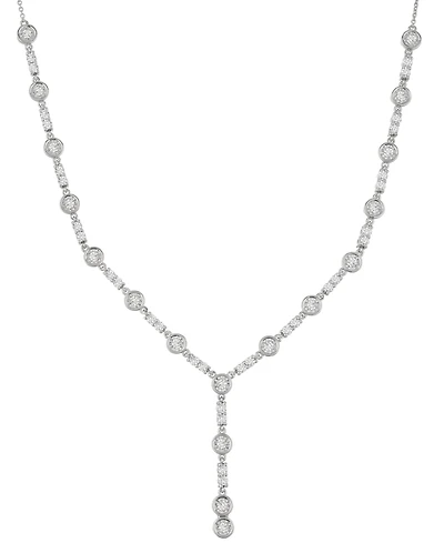 Macy's Diamond Necklace (1 ct. t.w.) in Sterling Silver